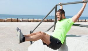 Hanging Leg Raises (if bar available)