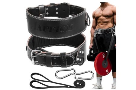 Jaffick Genuine Leather Weight Lifting Belt