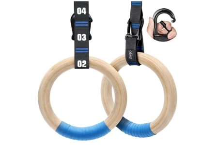 Zingtto Wooden Gymnastic Rings